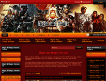 Tablet Screenshot of might-and-magic.com